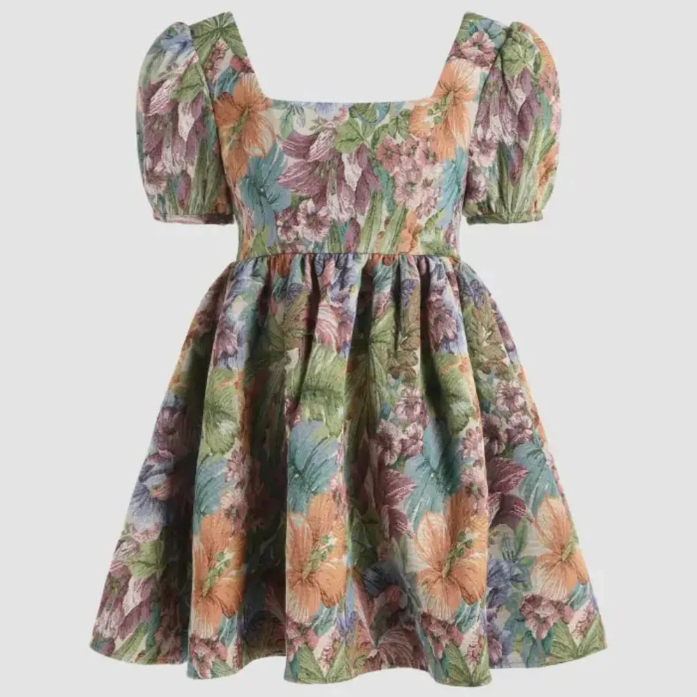 Cider vintage inspired floral mini dress size large - Picture 1 of 9